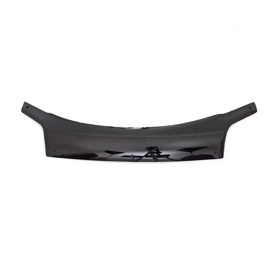 GLOSS BLACK BONNET WIND STONE PROTECTOR FOR FORD TRANSIT CONNECT 2002-2013