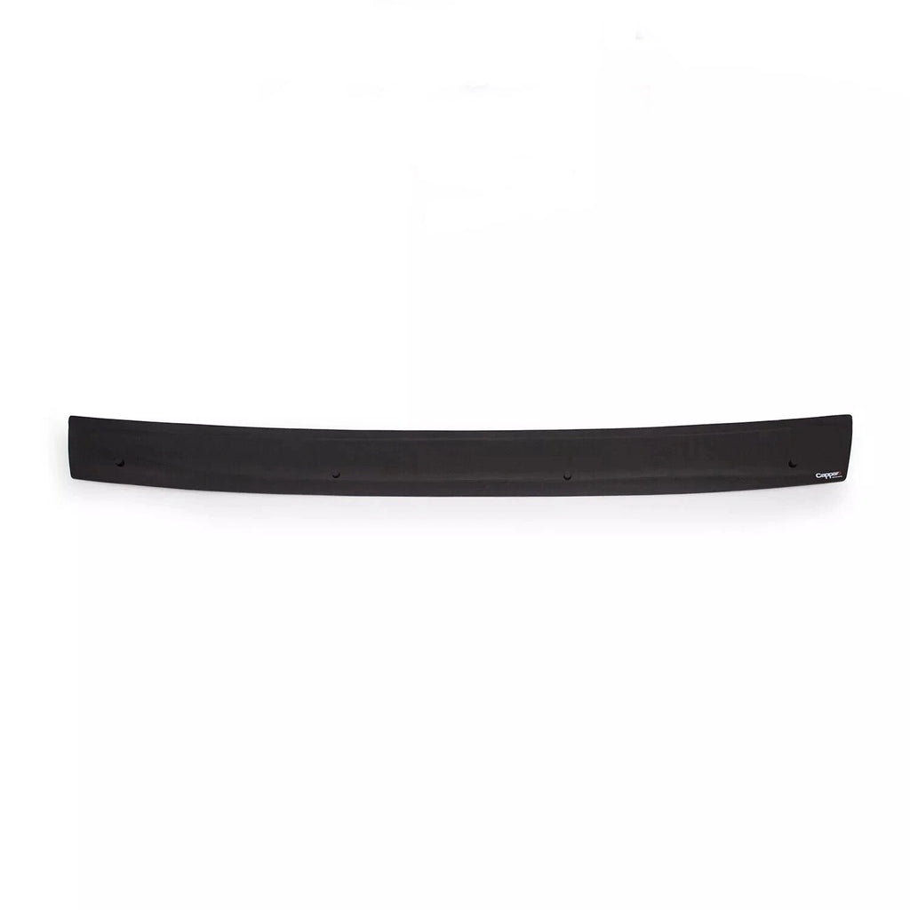 GLOSS BLACK BONNET WIND STONE PROTECTOR FOR FORD TRANSIT MK6 2000-2006