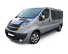 GLOSS BLACK BONNET WIND STONE PROTECTOR FOR RENAUL TRAFIC 2001-2013
