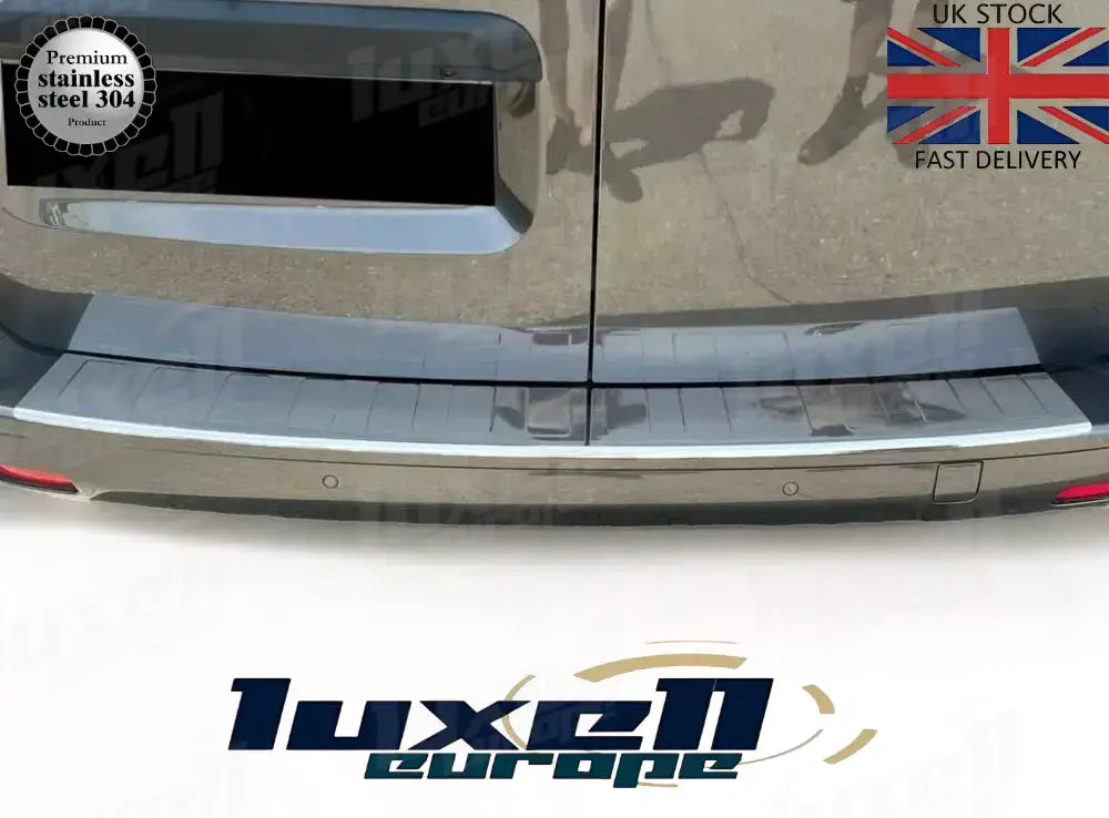 Rear Bumper Protector Scratch Guard for VIVARO, ZAFIRA, EXPERT, TRAVELLER, DISPATCH, PROACE (Short Chassis)