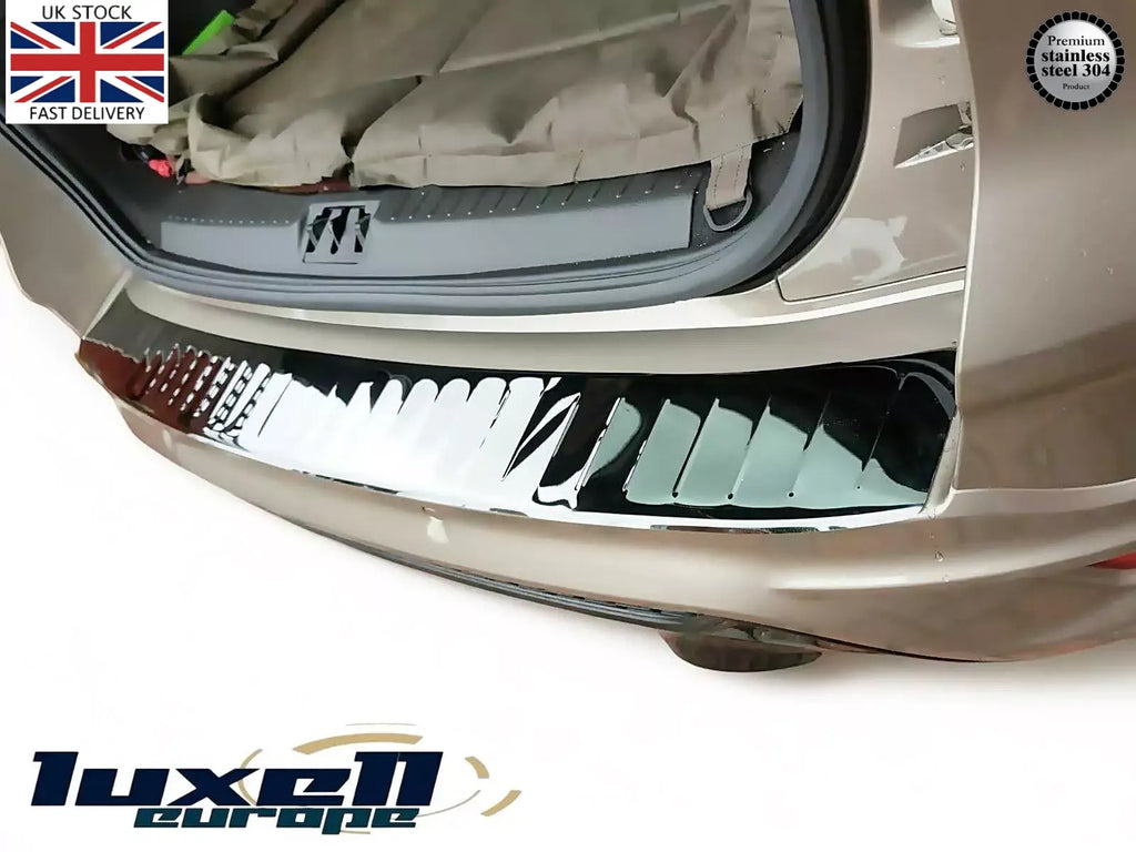 DARK Chrome Rear Bumper Protector Guard - Fits Ford Kuga MK2 / MK3 / St-Line (2013-2019)