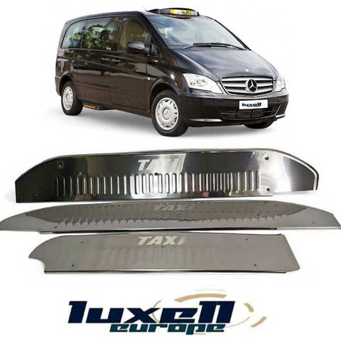 Side Door Sill Protector Guard 3 Door FITS Mercedes Vito Taxi W639 2004-2014 - Luxell Europe