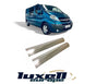 Stainless Steel Door Sill Scratch Guard for Vauxhall Opel Vivaro / Renault Trafic 2001-2014 - Luxell Europe