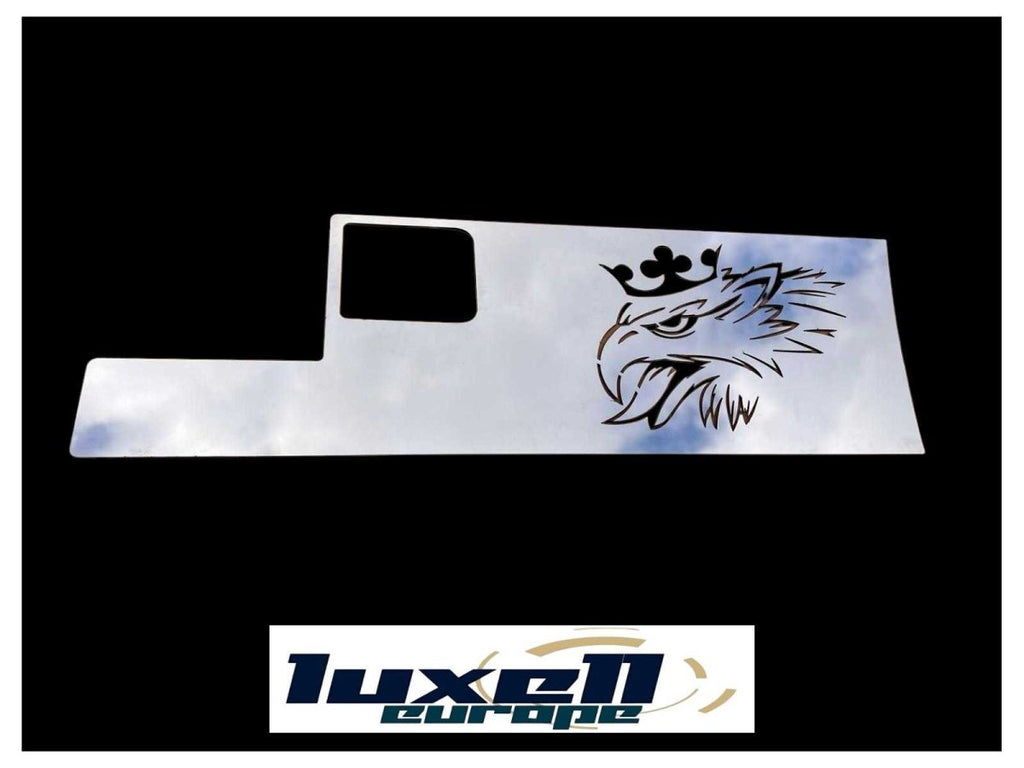 Stainless Steel Footboard Set for Scania 4/R/P/G 6 Series - 2 PCS Chrome Truck Accessories - Luxell Europe