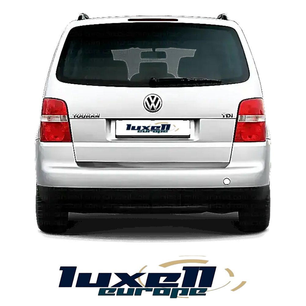 Stainless Steel Rear Trunk Tailgate Lid Molding Trim for VW Touran MK1 1T1 1T2 1T3 (2003-2014) - Luxell Europe