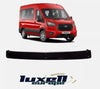 Sun Visor Black Dark Acrylic for Ford Transit MK8 2014 - 2022 (5mm Thickness) - Luxell Europe