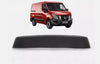 Sun Visor Solid Black ABS for Renault Master / Movano / NV400 2010 - 2017 (5mm) - Luxell Europe