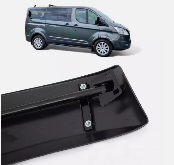 Sun Visor Solid Black Acrylic ABS Plastic FITS Ford Tourneo Custom 2012 - 2024 - Luxell Europe