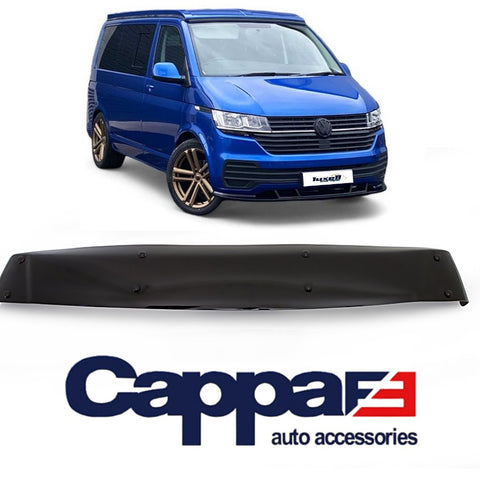 Sun Visor Solid Black for T5/T6/T6.1 Transporter-Caravelle-Multivan (5mm) - Luxell Europe