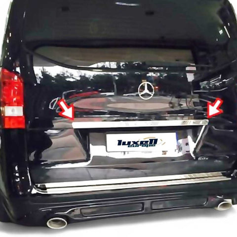 Tailgate Boot Lid Grab Trim Strips Streamer for Mercedes Vito / Taxi W447 - Luxell Europe