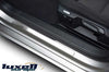 Transform Your Passat 3C B6 Saloon (2005-2012) with Chrome Door Sill Scratch Guards - Set of 4 - Luxell Europe