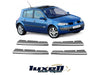 Upgrade Your Renault Megane 2 2006-2010 with Chrome Front Grille Trim Streamer Set (4 Pcs) - Luxell Europe