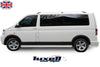 VW T5/T5.1 Transporter 2003–2015 LWB Black ABS Fender Flares & Wheel Arches - Luxell Europe