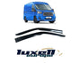 Wind Rain Deflectors LH & RH (2 Pieces) for Ford Transit MK8 2014-2022 - Enhanced Visibility - Luxell Europe