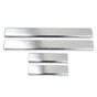%50 OFF ! Fits Peugeot 206 / 206+ 1998-2012 Chrome Door Sill Scratch Protector Trim 4 Pcs - Luxell Europe