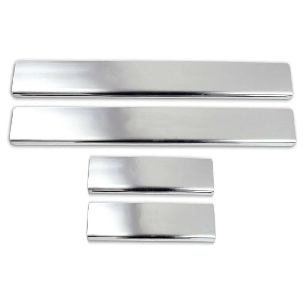 %50 OFF ! Fits Vauxhall Astra J 2010-2015 Chrome Door Sill Scratch Protector Trim 4 Pcs - Luxell Europe