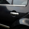 %50 OFF ! Fits VW Golf Bora Polo Passat Seat Skoda Audi Chrome Exterior Door Handle Cover Set 4 Pcs - Luxell Europe