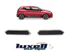 Abs & Chrome Exhaust Deflector Frame 4 Pieces FITS R. CLIO MK4 HB 2012-2019 - Luxell Europe