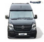 Black Bonnet Protector Stone Deflector FITS Mercedes Sprinter W906 2013-2017 - Luxell Europe