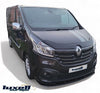 BLACK BONNET WIND STONE DEFLECTOR PROTECTOR FOR RENAULT TRAFIC 2014-2021 - Luxell Europe