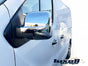 Chrome Wing Mirror Cover Caps 2Pcs ABS for VIVARO TRAFIC TALENTO Stylish Upgrade - Luxell Europe