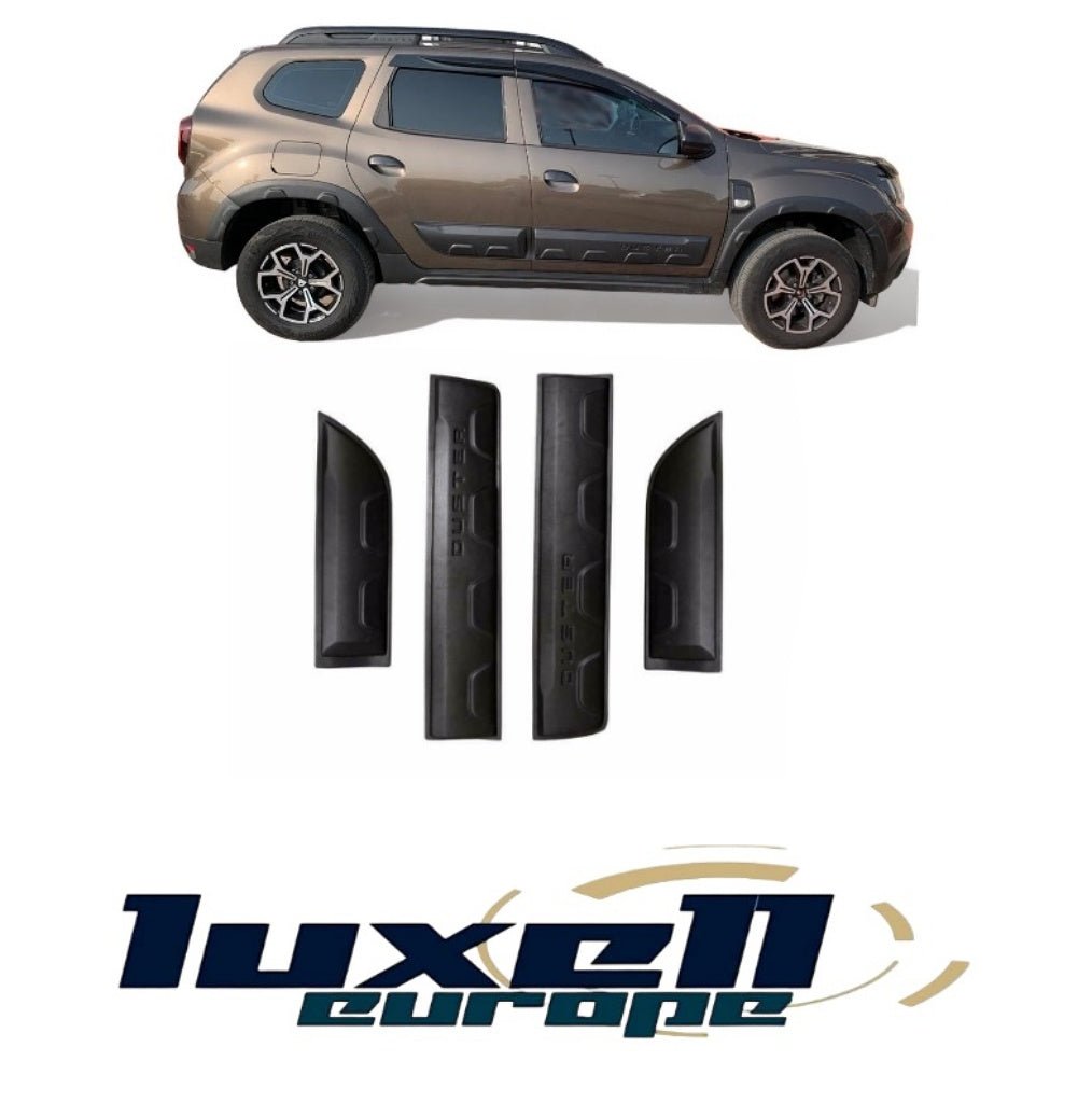 Door Protectors Abs Plastic Side Moulding Body Kit FITS DACIA DUSTER 2018-2021 - Luxell Europe