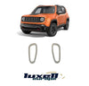 Elevate Your Jeep Renegade 2014-2018 with Side Signal Reflector Lamp Light Frame Trims Cover - Luxell Europe