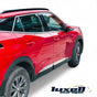 Enhance Your Peugeot 2008 Chrome Window Trim Frame Set - Stylish Upgrade - Luxell Europe