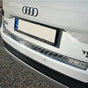 Fits Audi Q2 2016-2021 Chrome INNER Rear Bumper Protector Scratch Guard 3 Pcs - Luxell Europe