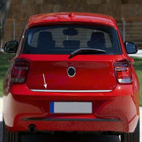 Fits BMW 1 Series F20 F21 2011-2019 Chrome Tailgate Boot Lid Trim Strip Streamer 1 Pcs - Luxell Europe