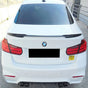 Fits BMW 3 Series F30 2012-2018 Rear Trunk Boot Lip Spoiler (UNPAINTED) M4 Style - Luxell Europe