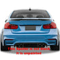 Fits BMW 3 Series F30 2012-2018 Rear Trunk Boot Lip Spoiler (UNPAINTED) M4 Style - Luxell Europe