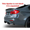 Fits BMW 3 Series F30 2012-2018 Rear Trunk Boot Lip Spoiler (UNPAINTED) M4 Style - Luxell Europe
