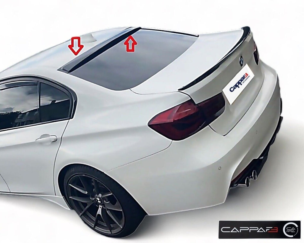 Fits BMW 3 Series F30 2012-2018 Rear Window Roof Spoiler - Luxell Europe
