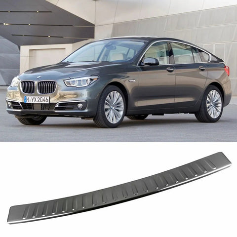 Fits BMW 5 Series GT F07 2009-2017 Chrome Rear Bumper Protector Scratch Guard