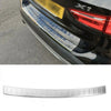 Fits Bmw X1 F48 2015-2021 Chrome Rear Bumper Protector Scratch Guard - Luxell Europe