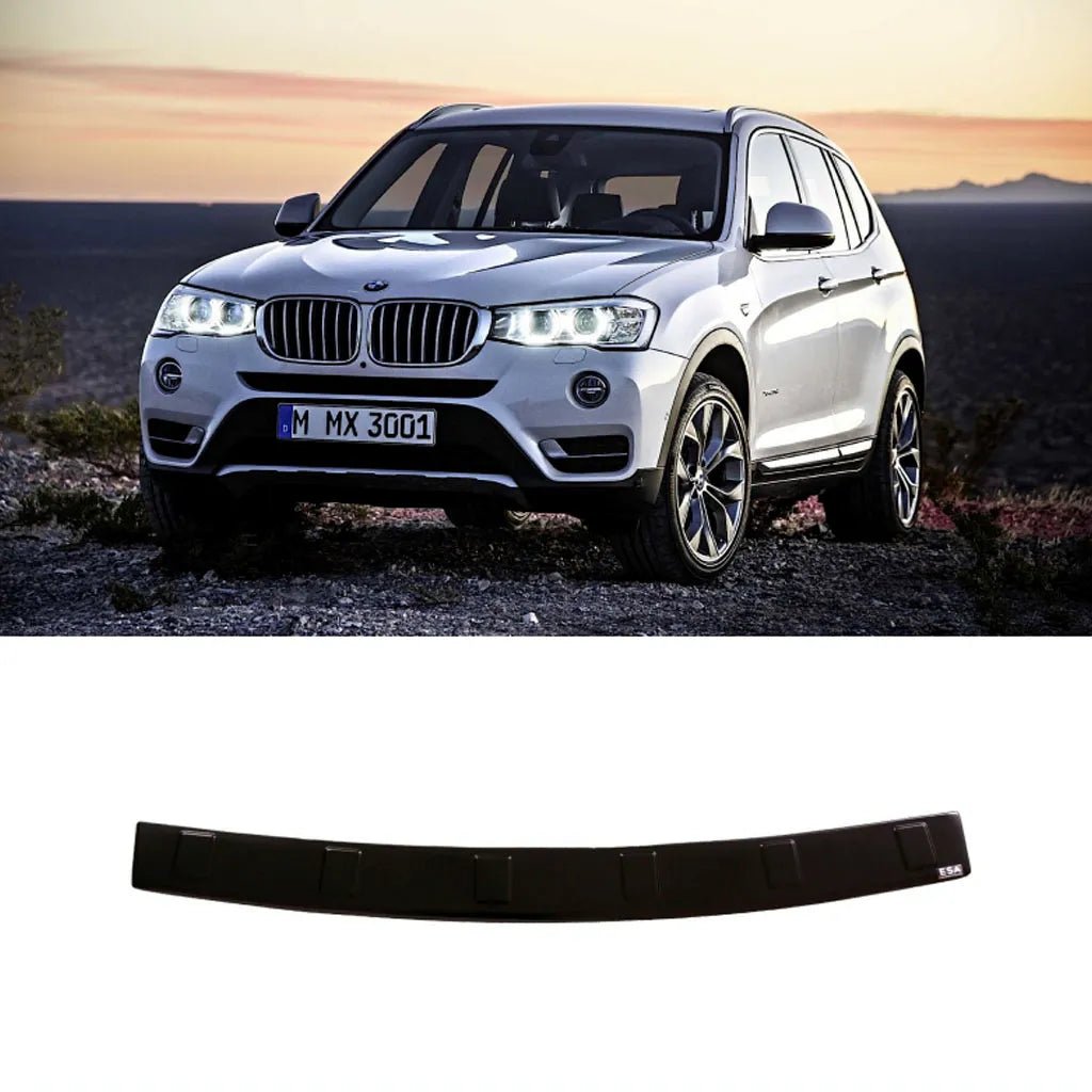 Fits Bmw X3 Facelift 2010-2017 Rear Bumper Protector Scratch Guard - Luxell Europe