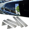 Fits Chrysler 300/300C 2004-2012 Chrome Door Pillar Trims 6 Pcs - Luxell Europe