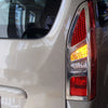 Fits Citroen Berlingo / Peugeot Partner Tepee 2008-2012 Chrome Plated Brake Lamp Tail Light Trim Cover 2 Pcs - Luxell Europe