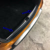 Dacia Duster 2018-2021 Chrome INNER Rear Bumper Protector Scratch Guard 2 Pcs