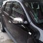 Fits Dacia Duster / Dokker / Lodgy MPV , Nissan Micra / Note MPV Chrome Side View Wing Mirror Trim Cover 2 Pcs - Luxell Europe