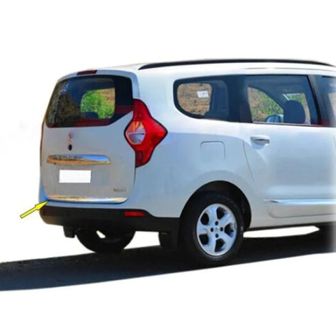 Fits Dacia Lodgy 2012-2022 Chrome Tailgate Boot Lid Trim Strip Streamer 1 Pcs - Luxell Europe