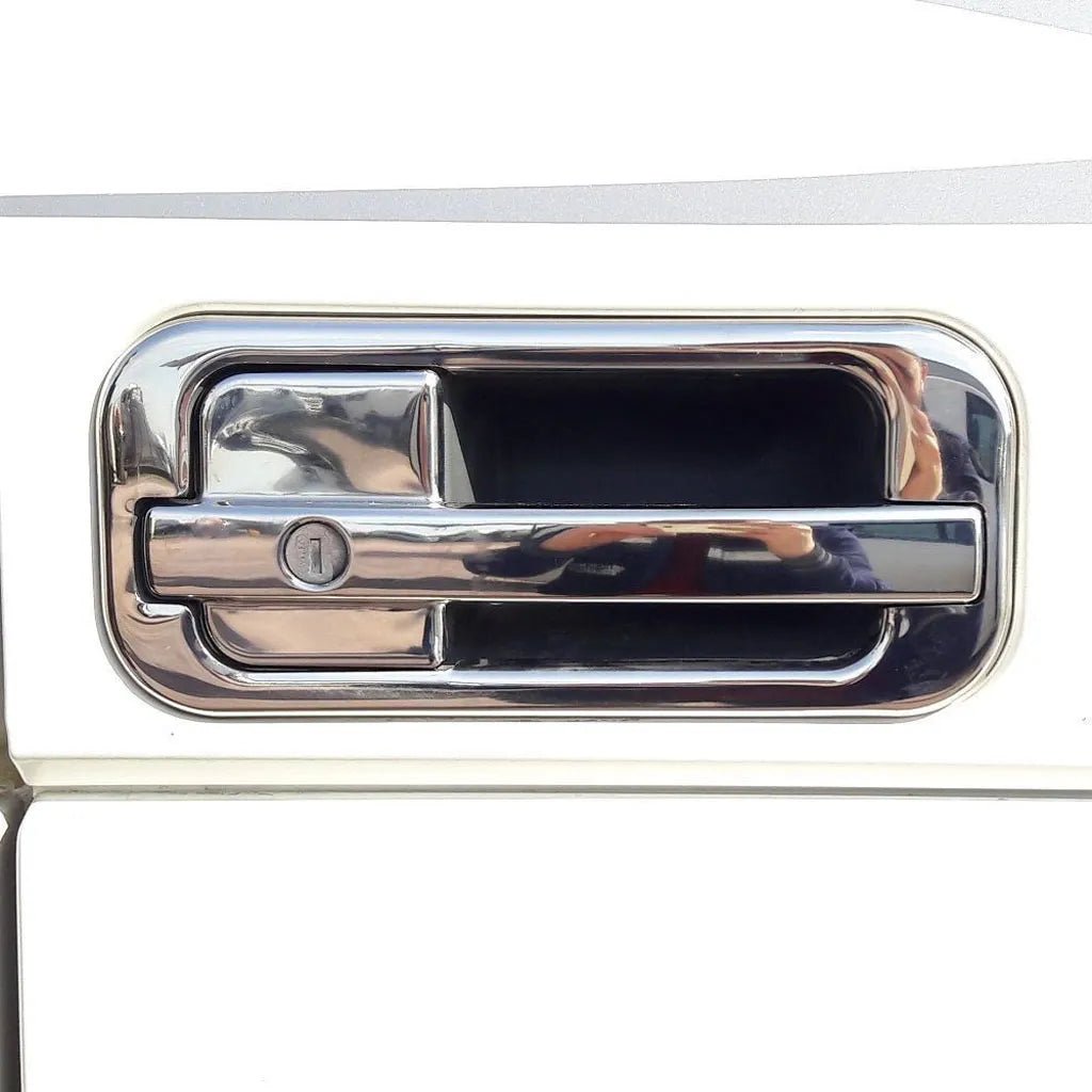 Fits DAF XF95 105 Series Chrome Exterior Door Handle Cover 2 Door 4 Pcs - Luxell Europe