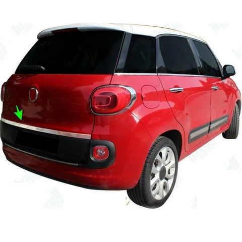 Fits Fiat 500 L 2012-2022 Chrome Tailgate Boot Lid Trim Strip Streamer 1 Pcs - Luxell Europe