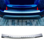 Fits Fiat 500 X 2014-2021 Chrome Rear Bumper Protector Scratch Guard - Luxell Europe