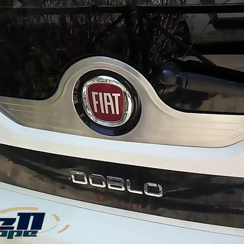 Fits Fiat Doblo 2015-2021 Chrome Rear Logo Badge Frame Trim 1 Pcs - Luxell Europe