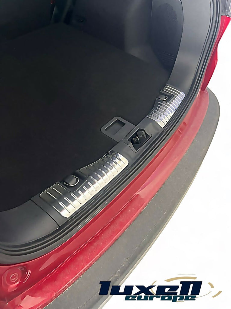 Fits Ford Kuga MK3 2019-2022 Chrome Inner Rear Bumper Protector Scratch Guard