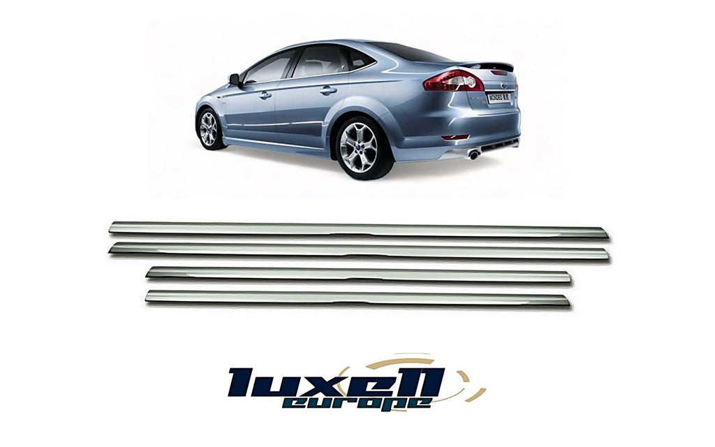 Enhance Your Ford Mondeo MK4 Saloon 2007-2014 with Chrome Window Frame Trim (4 Door, 4 Pcs)