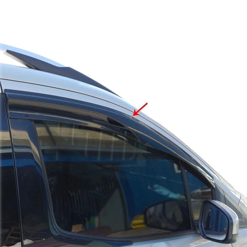 Fits Ford Tourneo Connect 2002-2013 Wind Rain Deflector , Front Side Door Window Vent Visor 2 Pcs
