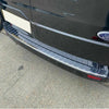 Fits Ford Transit Custom Tourneo 2010-2021 Chrome Rear Bumper Protector Scratch Guard - Luxell Europe
